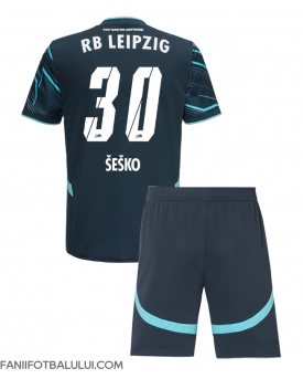 RB Leipzig Benjamin Sesko #30 Echipament de Fotbal Replică 2024-25 Copii Treilea (+ Șorturi)